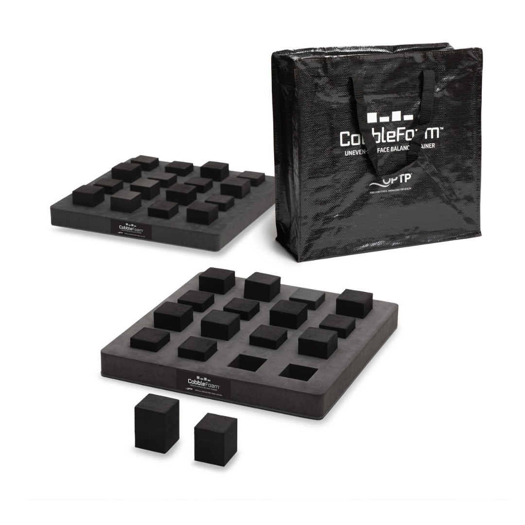 OPTP CobbleFoam Rehabilitation - Therapy Blocks For Improving Balance - Senior.com Balance Pads